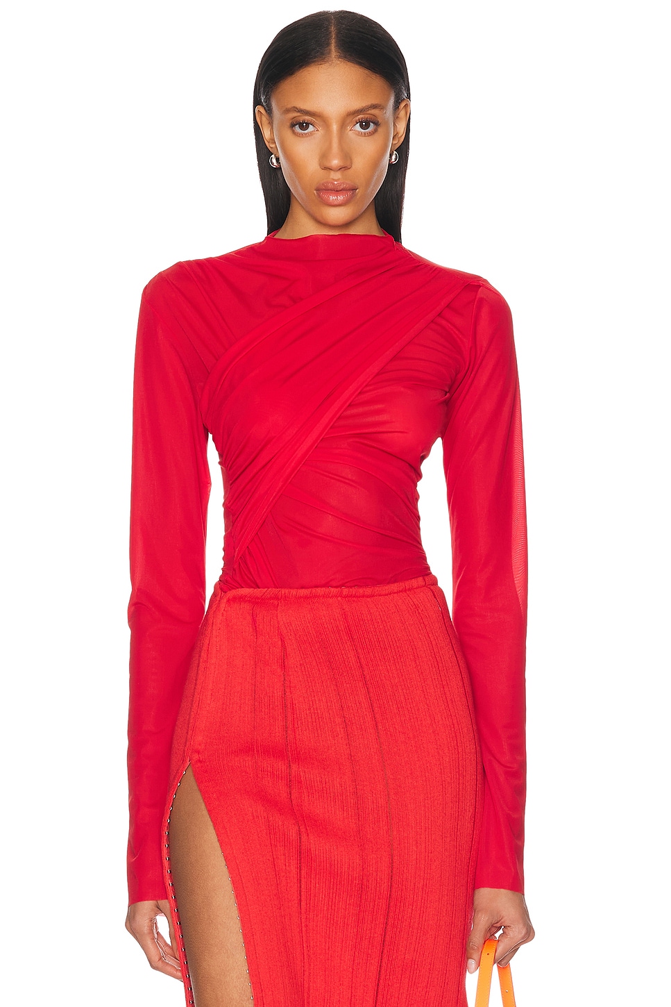 Облегающий топ Jade Cropper, Red
Облегающий топ Jade Cropper, Red