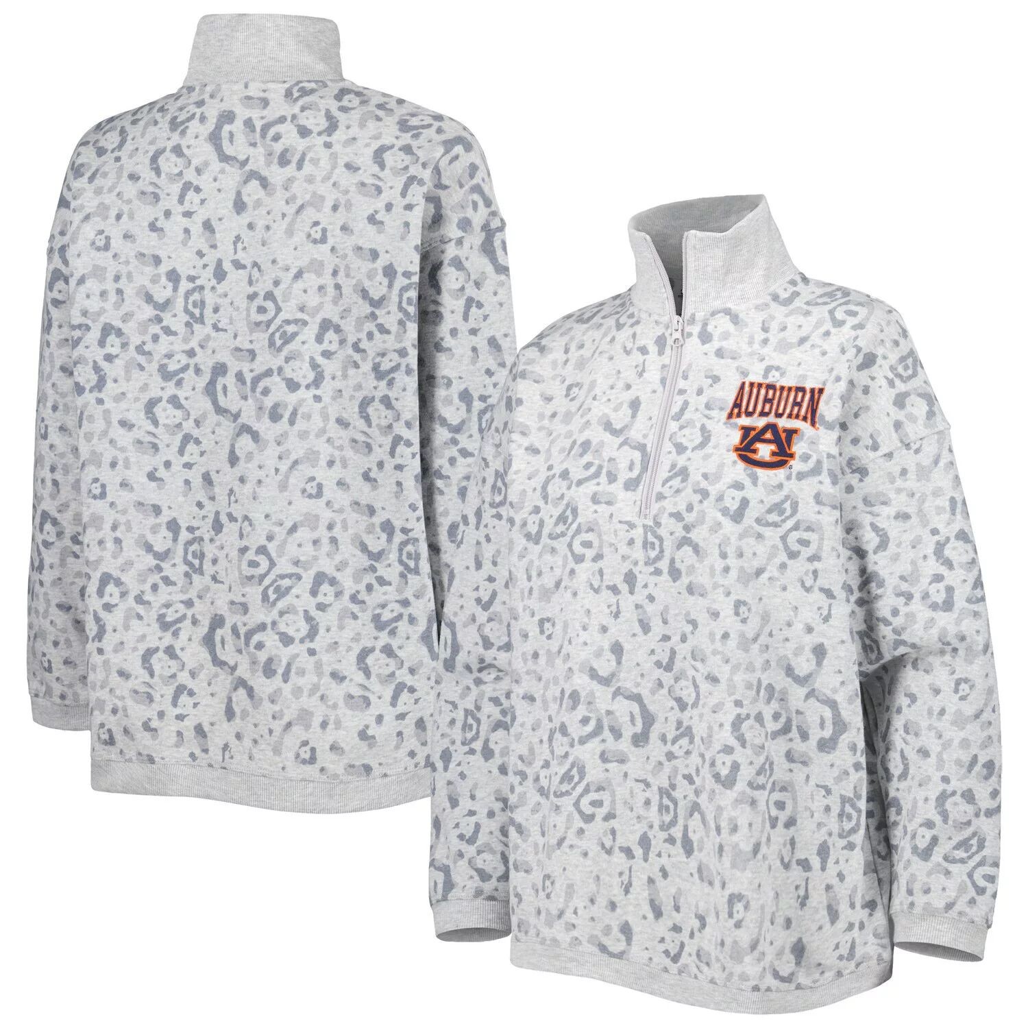 Женский свитшот Gameday Couture Heather Grey Auburn Tigers с леопардовым принтом и молнией четверть четверти, Коричневый, Женский свитшот Gameday Couture Heather Grey Auburn Tigers с леопардовым принтом и молнией четверть четверти
Женский свитшот Gameday Couture Heather Grey Auburn Tigers с леопардовым принтом и молнией четверть четверти, Коричневый, Женский свитшот Gameday Couture Heather Grey Auburn Tigers с леопардовым принтом и молнией четверть четверти