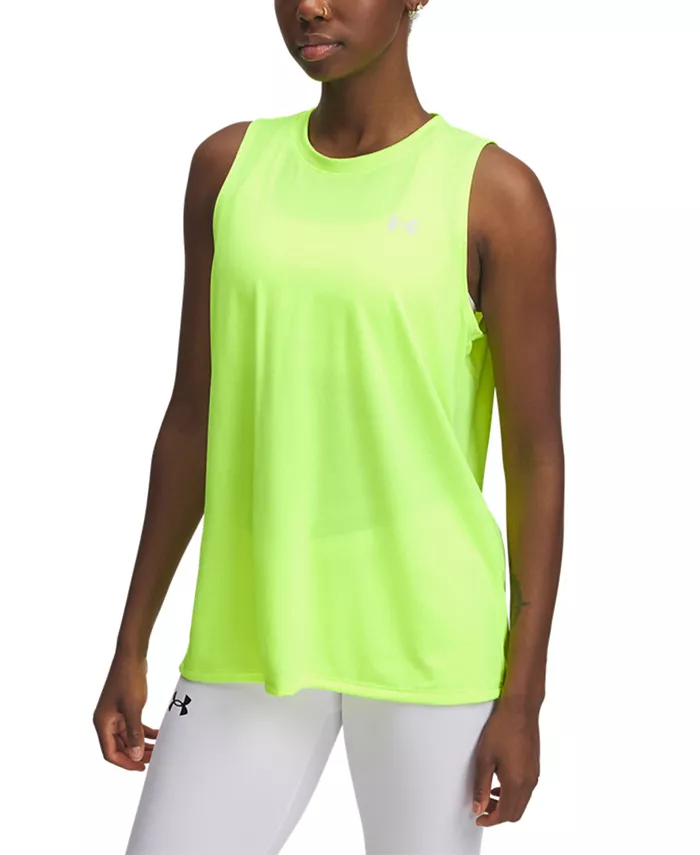 Женская майка UA Tech с круглым вырезом Under Armour, желтый 
Женская майка UA Tech с круглым вырезом Under Armour, желтый