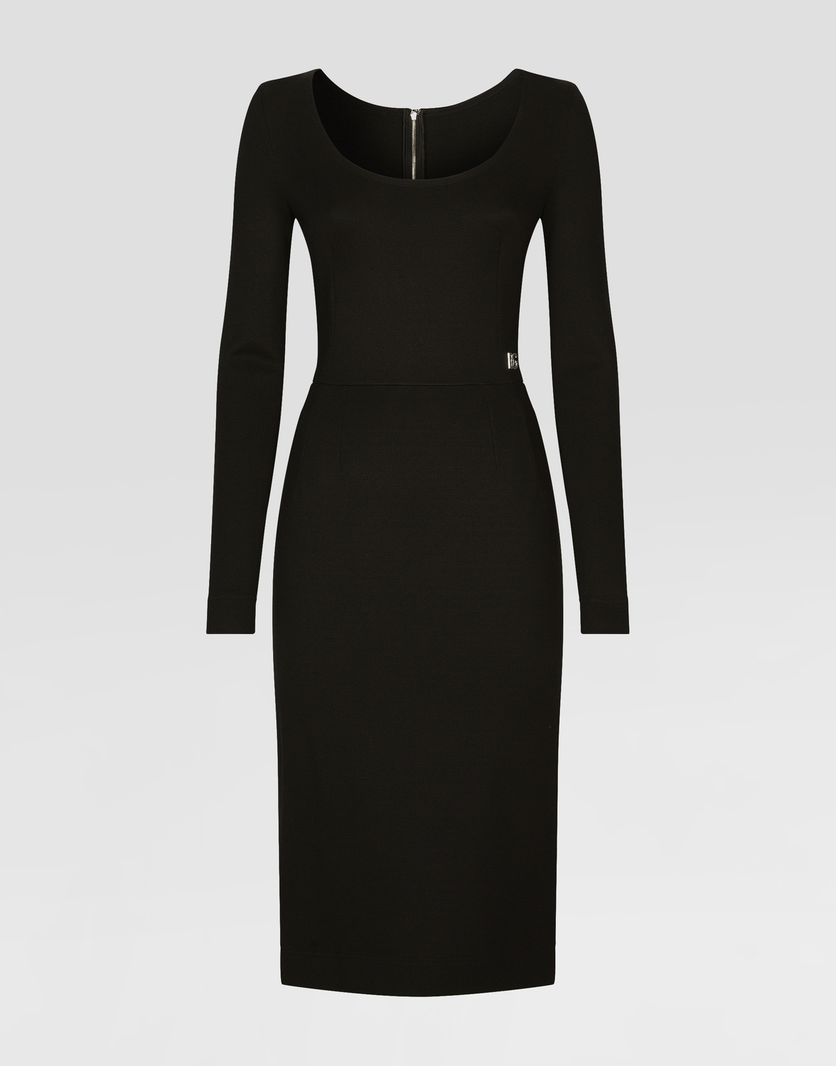 Платье миди из миланского трикотажа с логотипом dg Dolce & Gabbana, черный
Платье миди из миланского трикотажа с логотипом dg Dolce & Gabbana, черный