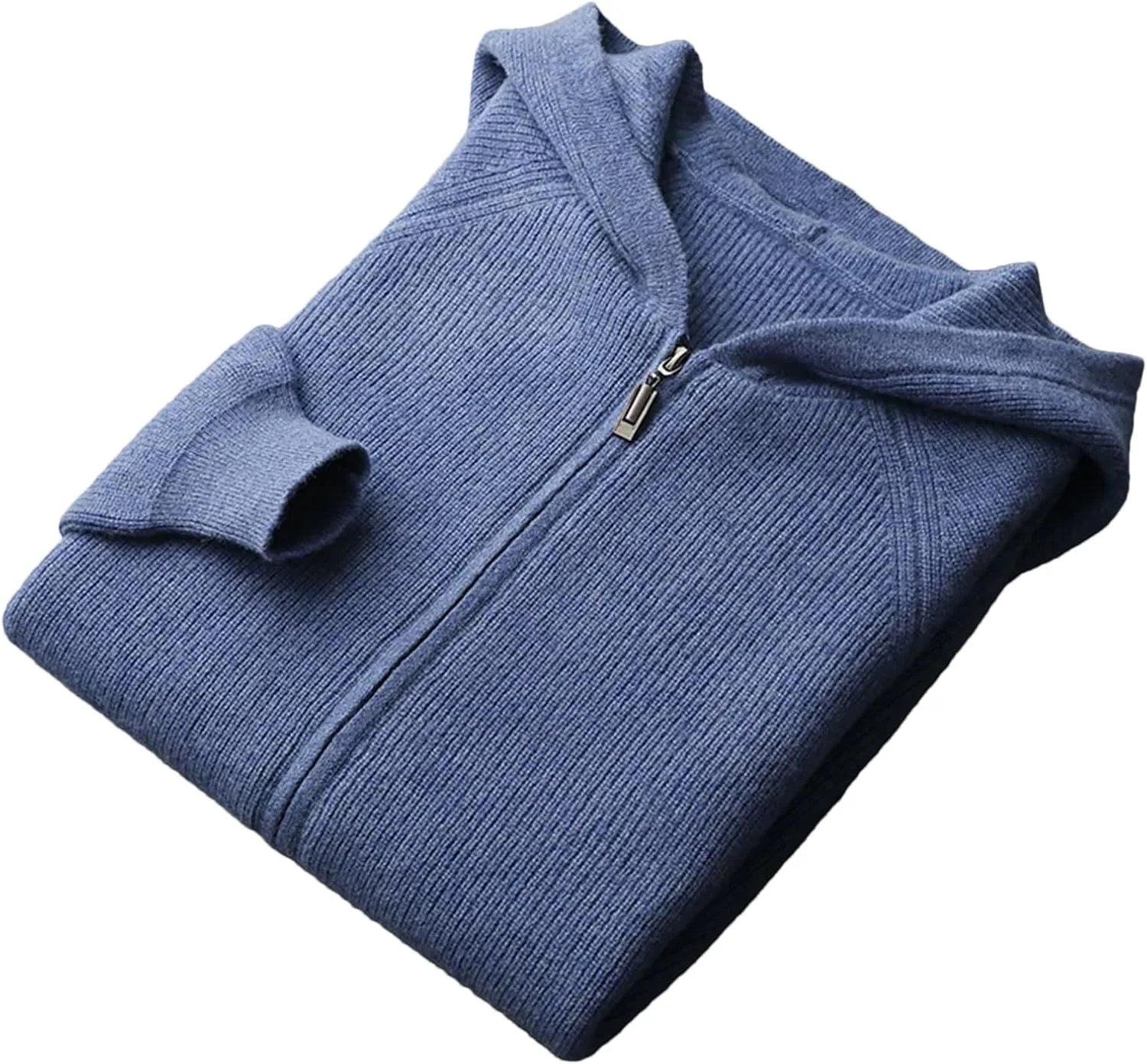 Мужской кардиган с капюшоном на молнии из мериносовой шерсти
Мужской кардиган с капюшоном на молнии из мериносовой шерсти