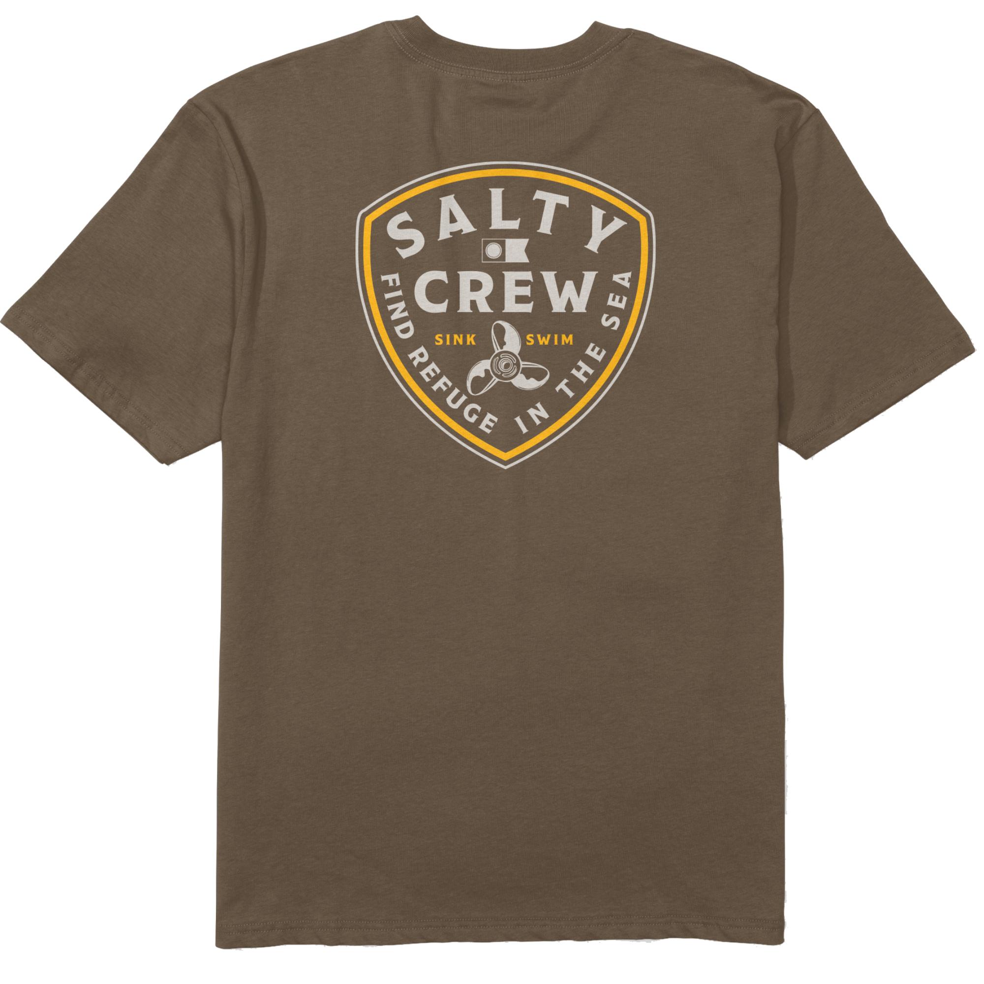 Мужская классическая футболка Rotor Salty Crew, Teak
Мужская классическая футболка Rotor Salty Crew, Teak