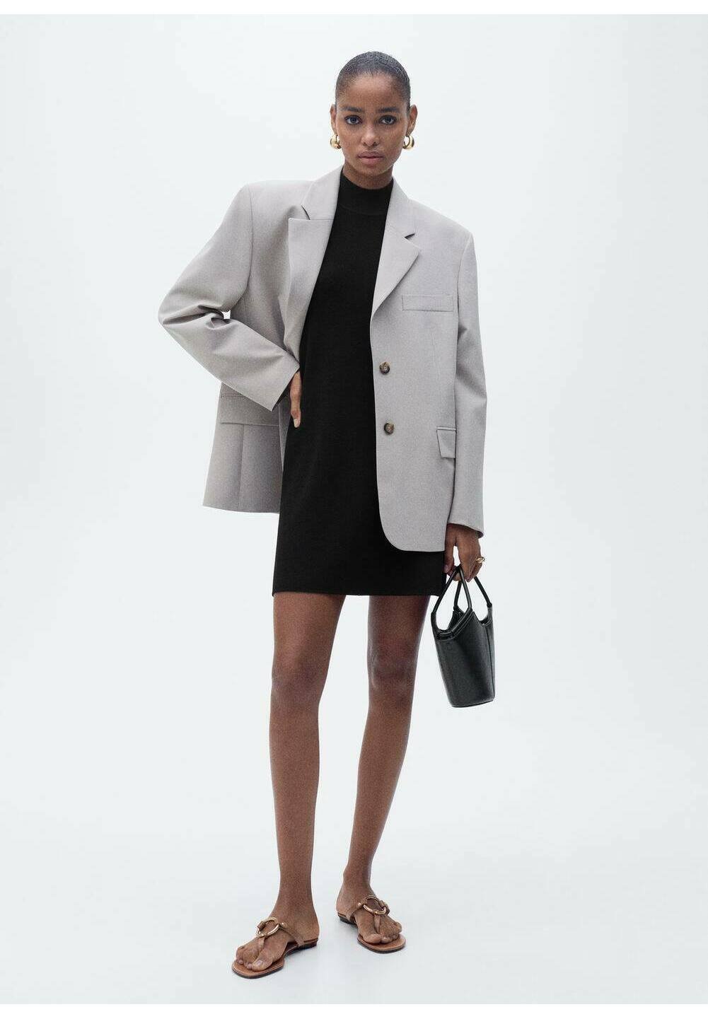 Вязаное платье SESETE Mango, черный
Вязаное платье SESETE Mango, черный