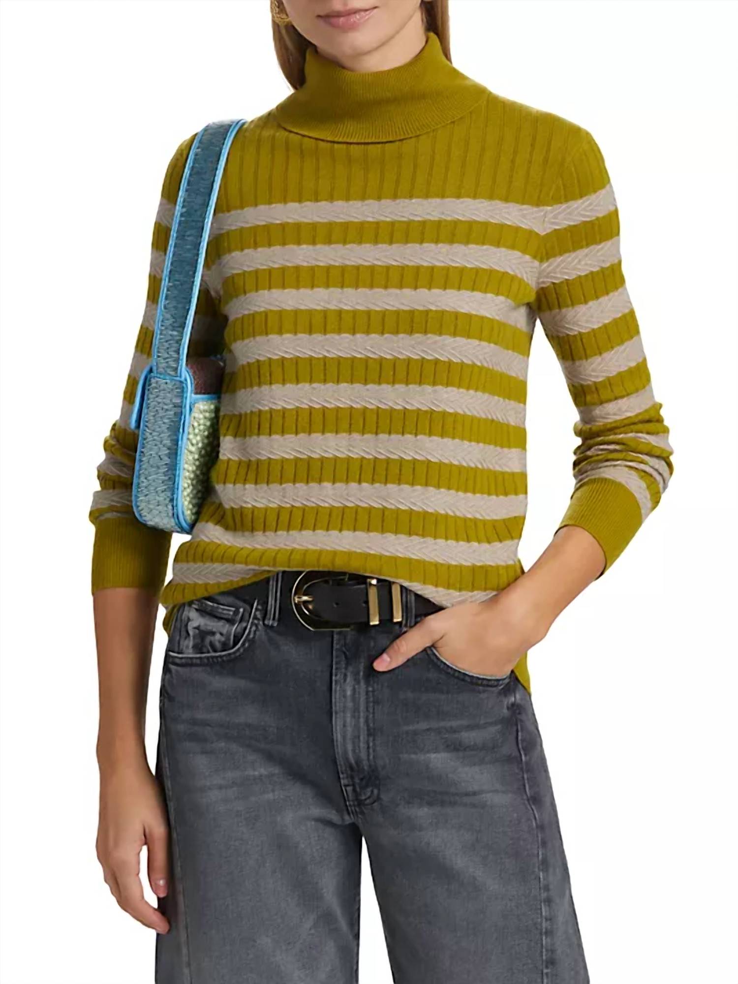 Водолазка Morrissey Stripe цвета оливкового масла Lingua Franca
Водолазка Morrissey Stripe цвета оливкового масла Lingua Franca