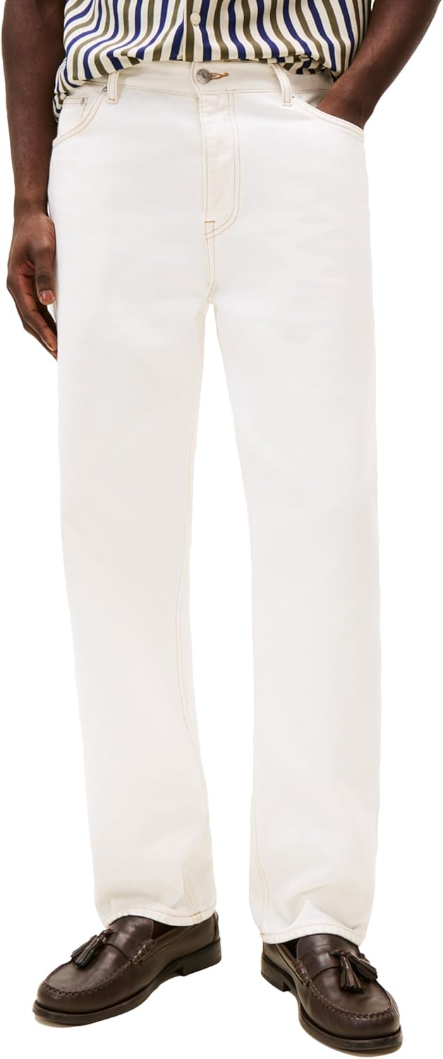 Джинсы Tommy Hilfiger Straight Fit Stretch для мужчин, Off-White
Джинсы Tommy Hilfiger Straight Fit Stretch для мужчин, Off-White