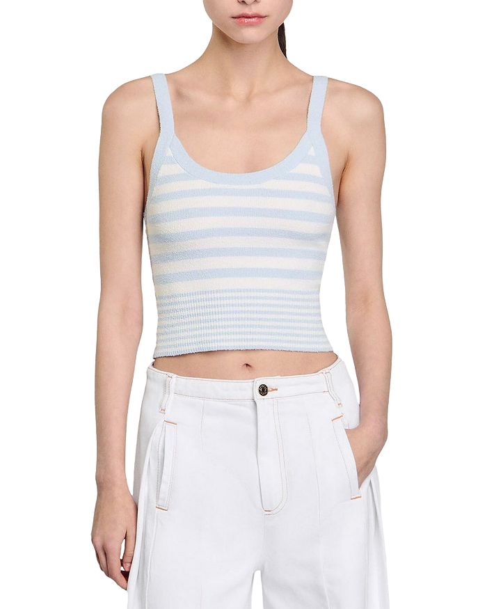 Вязаный жилет Top Sandro, синий
Вязаный жилет Top Sandro, синий