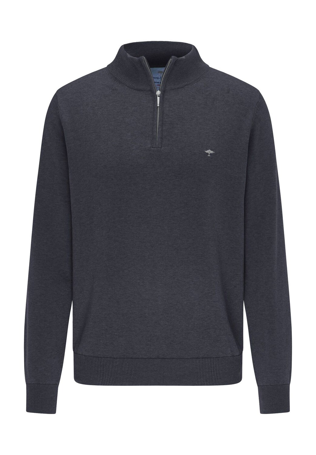 Мужской хлопковый свитер с вышивкой логотипа FYNCH-HATTON, темно-синий
Мужской хлопковый свитер с вышивкой логотипа FYNCH-HATTON, темно-синий