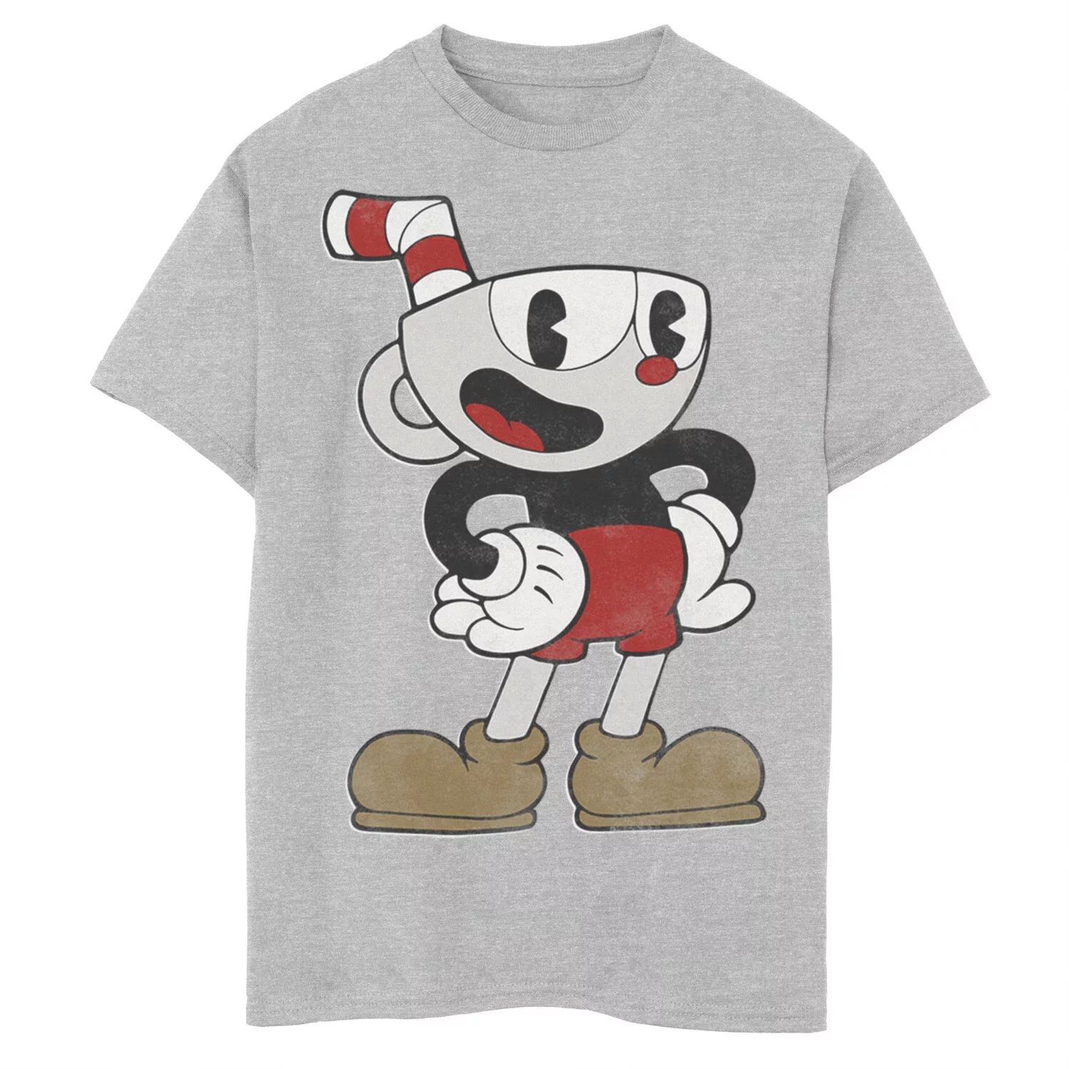 Простая футболка с портретом и рисунком Cuphead для мальчиков 8–20 лет Licensed Character
Простая футболка с портретом и рисунком Cuphead для мальчиков 8–20 лет Licensed Character