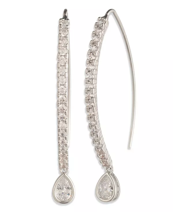 Серьги-Проколы с линейными вставками из стеклянного камня Givenchy, white
Серьги-Проколы с линейными вставками из стеклянного камня Givenchy, white