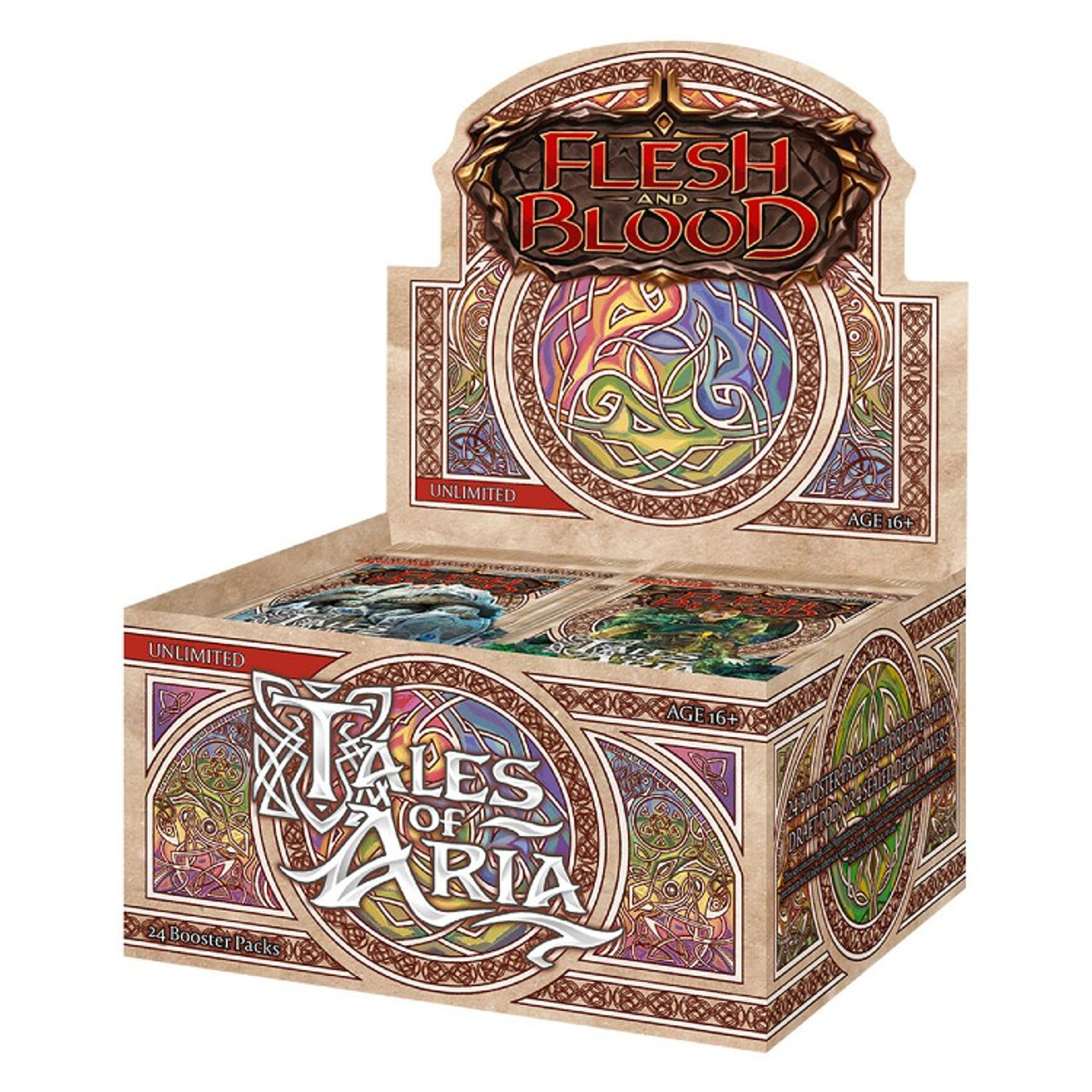Карточная игра Flesh & Blood TCG: Tales of Aria Booster Box (24) (Unlimited Edition)
Карточная игра Flesh & Blood TCG: Tales of Aria Booster Box (24) (Unlimited Edition)