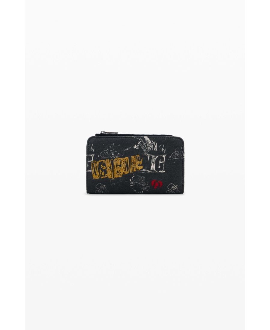 Женский кошелек среднего размера с граффити Desigual, Black
Женский кошелек среднего размера с граффити Desigual, Black