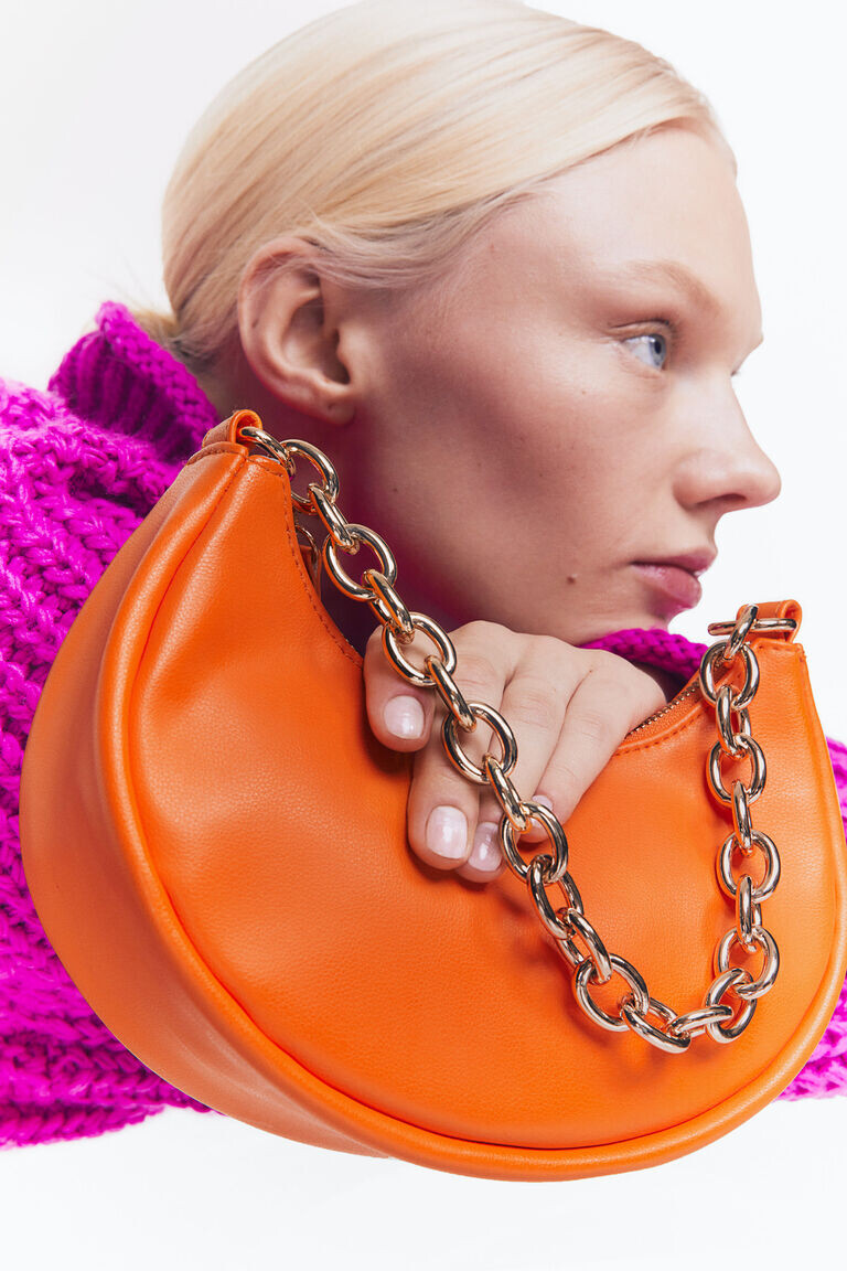 Маленькая сумка через плечо H&M, оранжевый
Маленькая сумка через плечо H&M, оранжевый