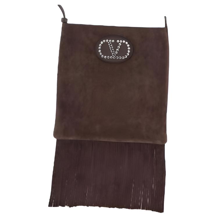 Valentino Коричневая мужская сумка через плечо из замши
Valentino Коричневая мужская сумка через плечо из замши