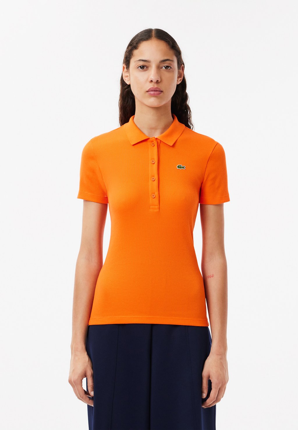 Рубашка поло Lacoste, оранжевый 
Рубашка поло Lacoste, оранжевый