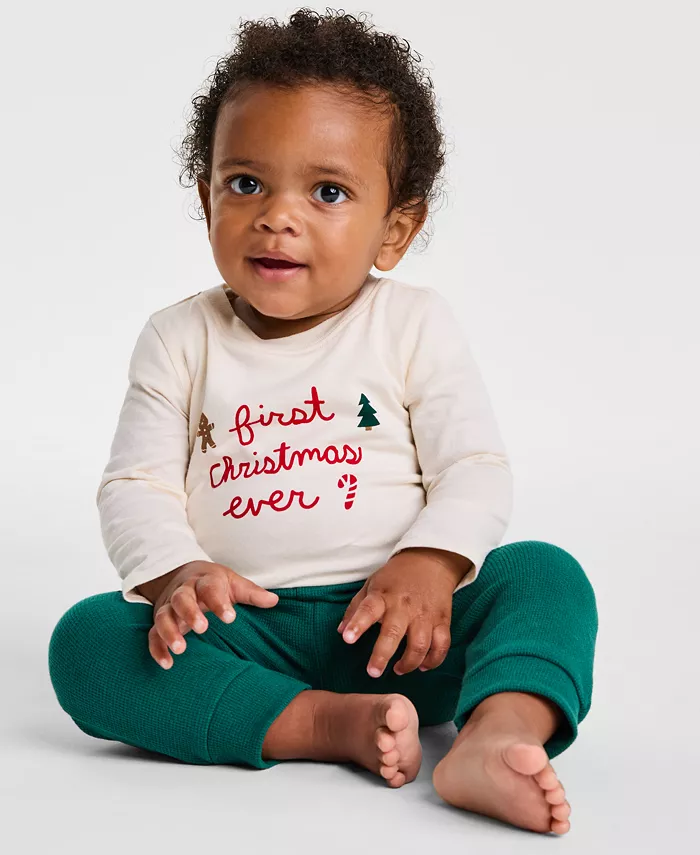 Первый рождественский комбинезон и штанишки для мальчика или девочки, комплект из 2 предметов Carter'S, мультиколор
Первый рождественский комбинезон и штанишки для мальчика или девочки, комплект из 2 предметов Carter'S, мультиколор