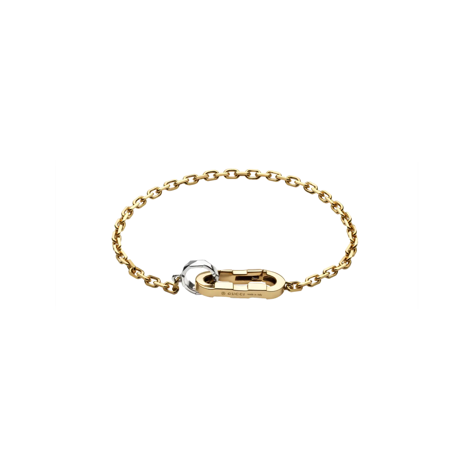 Браслет Gucci Link to love из желтого и белого золота 
Браслет Gucci Link to love из желтого и белого золота