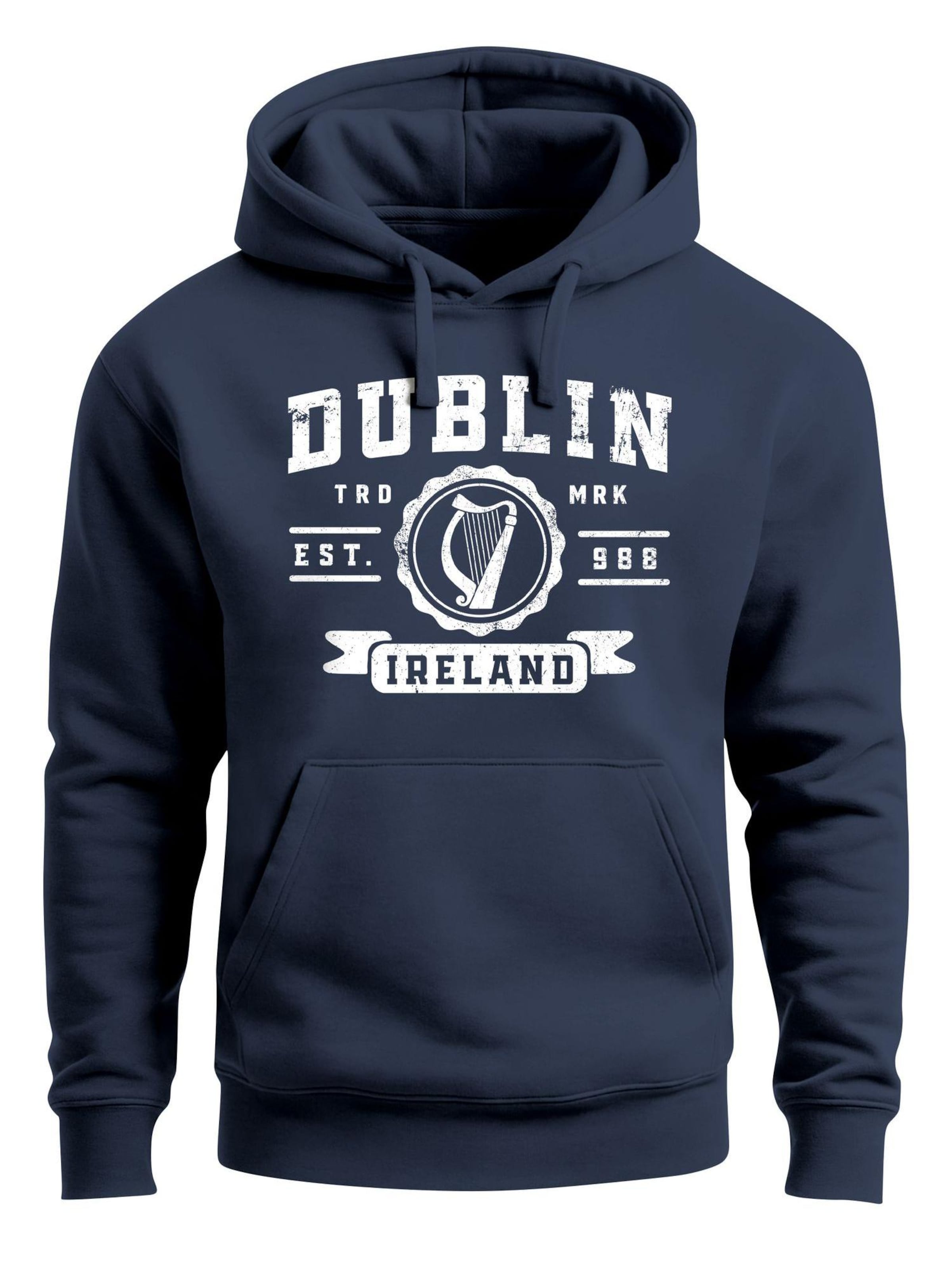 Neverless Толстовка 'Dublin Irish' в цвете Navy
Neverless Толстовка 'Dublin Irish' в цвете Navy