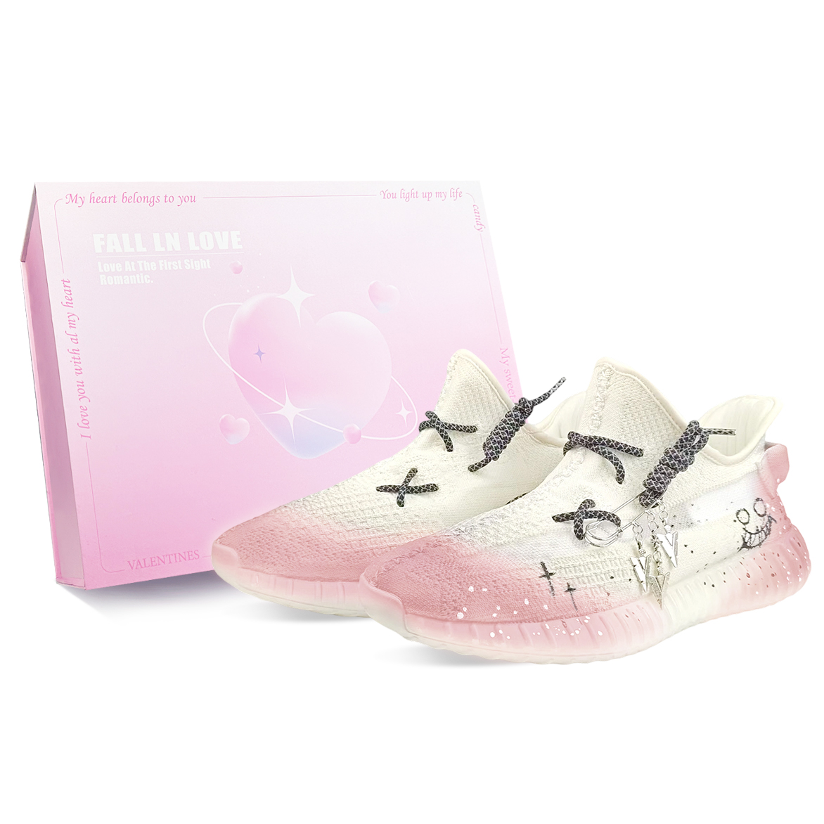 Adidas Originals Yeezy Boost 350 V2 устойчивые к истиранию низкие кеды унисекс бело-розовые, цвет White Pink
Adidas Originals Yeezy Boost 350 V2 устойчивые к истиранию низкие кеды унисекс бело-розовые, цвет White Pink