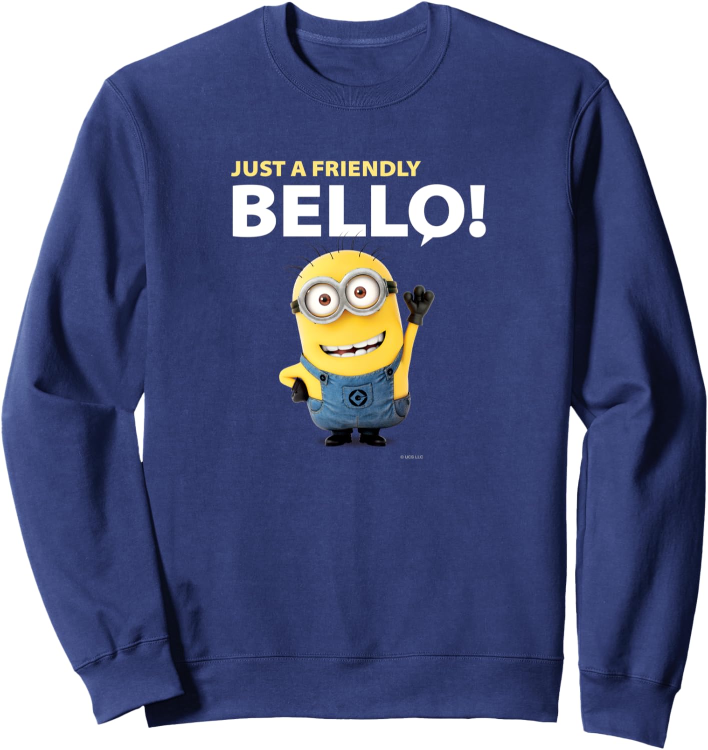 Толстовка Minion JUST A RIENDLY BELLO (TOM), темно-синий
Толстовка Minion JUST A RIENDLY BELLO (TOM), темно-синий