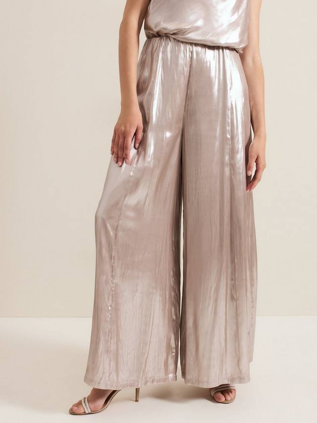 Брюки adrina цвета металлик Phase Eight, серебряный
Брюки adrina цвета металлик Phase Eight, серебряный