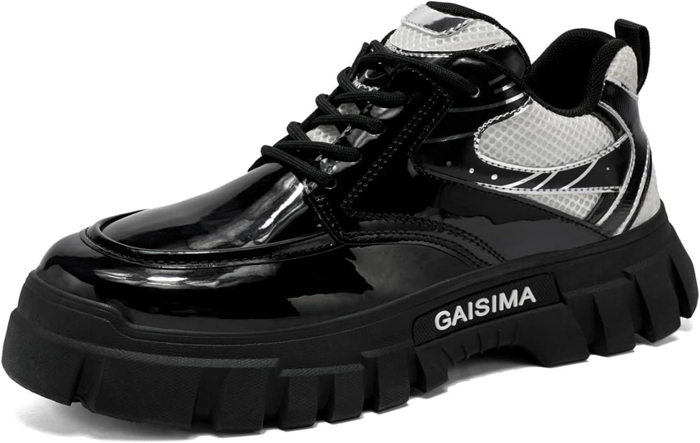 Мужские стильные кроссовки с высокой подошвой, шнуровкой, блестящие, с противоскользящей, износостойкой и дышащей платформой, низкие повседневные туфли, спортивные ходовые кроссовки, подходящие для свиданий, гала-вечеров и встреч Houdbdol, черны...
Мужские стильные кроссовки с высокой подошвой, шнуровкой, блестящие, с противоскользящей, износостойкой и дышащей платформой, низкие повседневные туфли, спортивные ходовые кроссовки, подходящие для свиданий, гала-вечеров и встреч Houdbdol, черны...