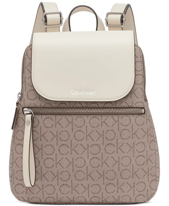 Рюкзак с тремя отделениями Garnet Signature Calvin Klein, коричневый
Рюкзак с тремя отделениями Garnet Signature Calvin Klein, коричневый