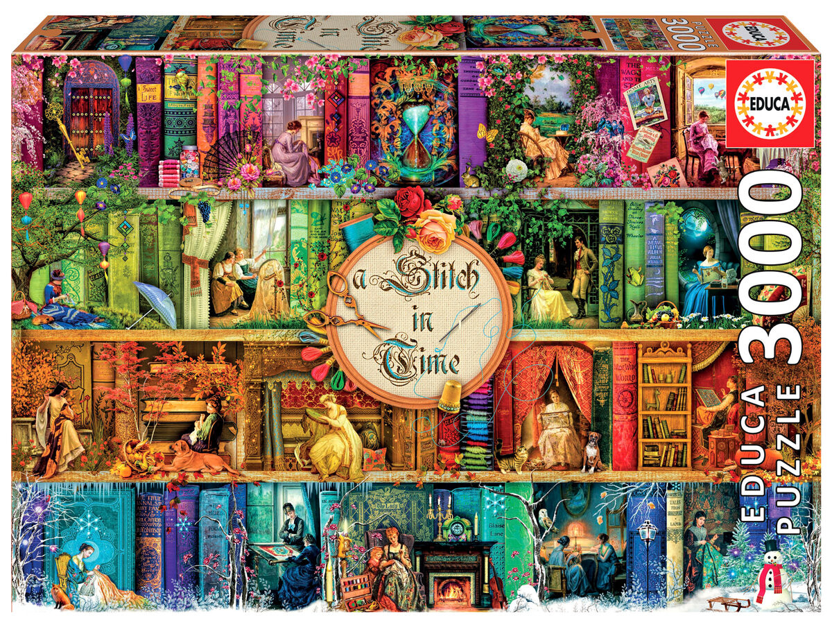 Educa, Пазл, Шить можно круглый год!, 3000 шт.
Educa, Пазл, Шить можно круглый год!, 3000 шт.