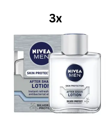 Лосьон после бритья Men Silver Protect с провитамином B5 и ромашкой Nivea
Лосьон после бритья Men Silver Protect с провитамином B5 и ромашкой Nivea