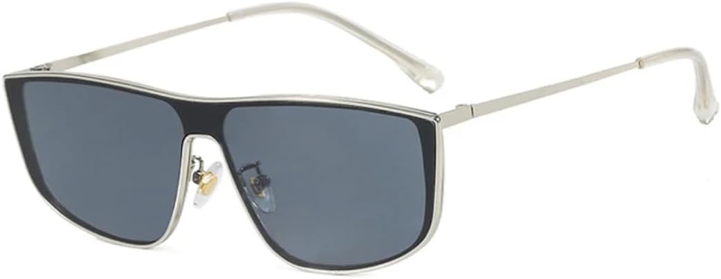 Модные солнцезащитные очки в стиле металл-панк для женщин, винтажные, качественные, для мужчин, для активного отдыха, спорта и путешествий, с защитой от УФ-излучения UV400 VVTWSSW, Silver Gray
Модные солнцезащитные очки в стиле металл-панк для женщин, винтажные, качественные, для мужчин, для активного отдыха, спорта и путешествий, с защитой от УФ-излучения UV400 VVTWSSW, Silver Gray