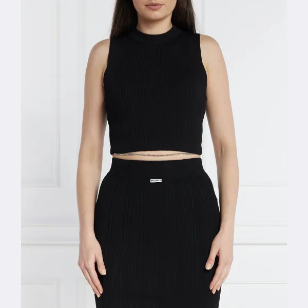 Топ Sepinn узкого кроя Hugo, черный
Топ Sepinn узкого кроя Hugo, черный