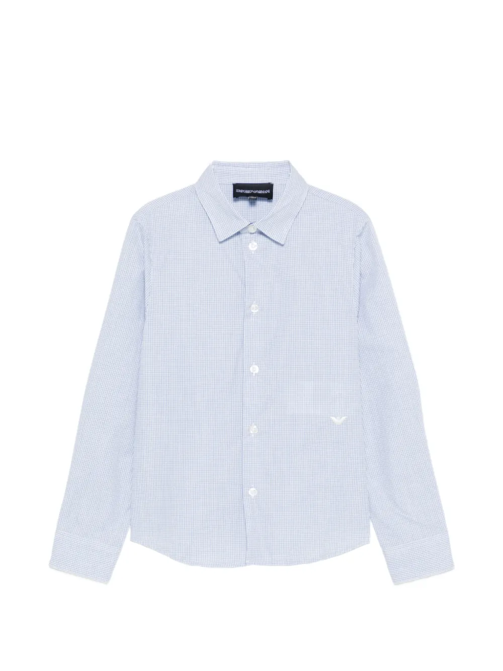Рубашка в клетку Emporio Armani Kids, синий
Рубашка в клетку Emporio Armani Kids, синий