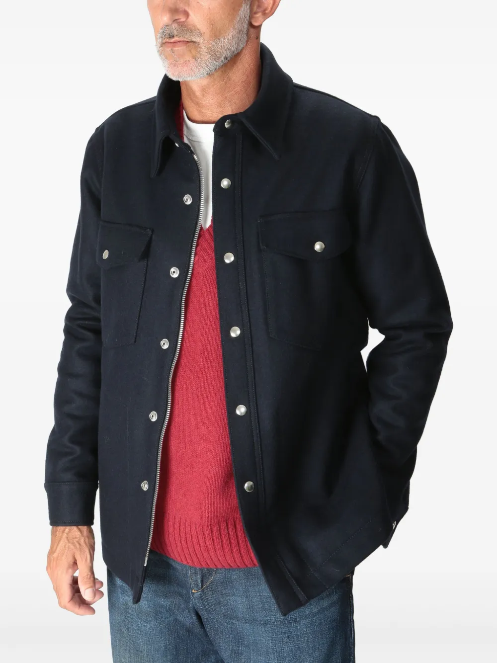 Куртка-рубашка с логотипом Department 5, синий
Куртка-рубашка с логотипом Department 5, синий