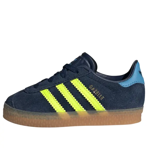 Кроссовки gazelle 'night indigo solar yellow' Adidas, синий
Кроссовки gazelle 'night indigo solar yellow' Adidas, синий