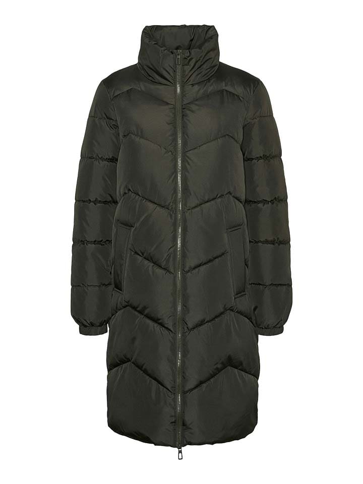 Стеганое пальто Vero Moda, темно-зеленый
Стеганое пальто Vero Moda, темно-зеленый