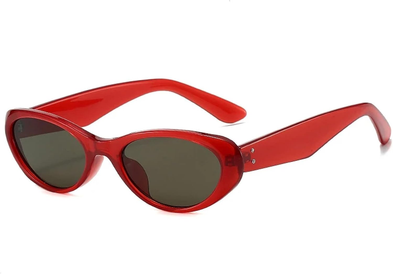 Солнцезащитные очки с защитой от УФ-излучения UV400 для женщин и мужчин | «Кошачий глаз», заклепки, красные и желтые оттенки | для занятий спортом на открытом воздухе DSVIGF, Red Green Gray
Солнцезащитные очки с защитой от УФ-излучения UV400 для женщин и мужчин | «Кошачий глаз», заклепки, красные и желтые оттенки | для занятий спортом на открытом воздухе DSVIGF, Red Green Gray