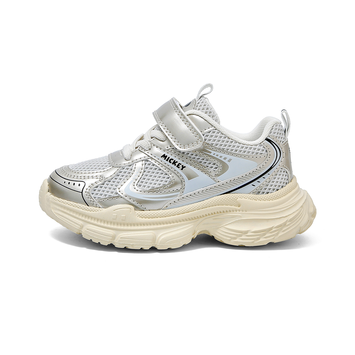 Детские кроссовки серии Mickey с противоскользящей подошвой, устойчивые к истиранию, легкие, амортизирующие, с низким верхом Disney, бежевый/золотой
Детские кроссовки серии Mickey с противоскользящей подошвой, устойчивые к истиранию, легкие, амортизирующие, с низким верхом Disney, бежевый/золотой