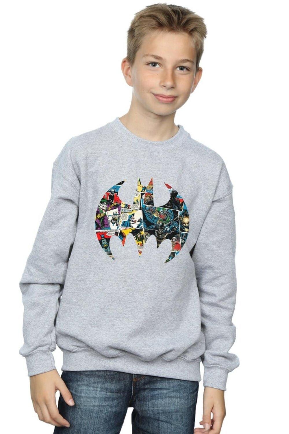 Толстовка с логотипом комиксов «Бэтмен» DC Comics, серый
Толстовка с логотипом комиксов «Бэтмен» DC Comics, серый