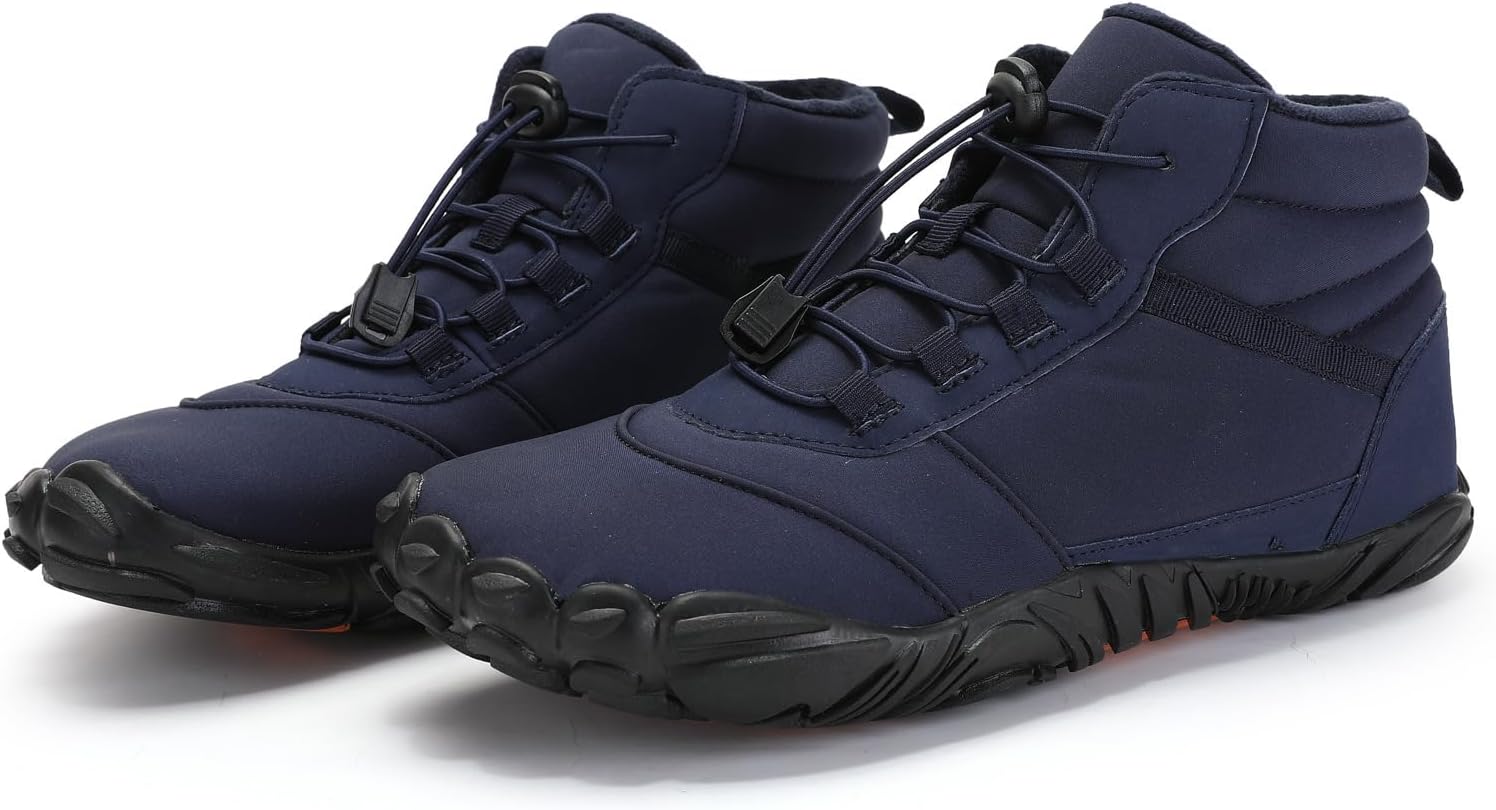 Зимние мужские туристические ботинки Myallfeet с термоизоляцией, мягкой меховой подкладкой, для комфортного и противоскользящего похода, синий
Зимние мужские туристические ботинки Myallfeet с термоизоляцией, мягкой меховой подкладкой, для комфортного и противоскользящего похода, синий
