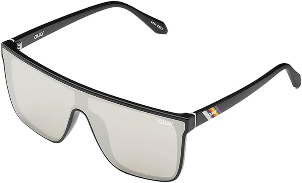 Quay - Солнцезащитные очки для мужчин и женщин, поляризованные линзы Nightfall Remixed с защитой от УФ-излучения, увеличенного размера, Crystal Black/Silver
Quay - Солнцезащитные очки для мужчин и женщин, поляризованные линзы Nightfall Remixed с защитой от УФ-излучения, увеличенного размера, Crystal Black/Silver