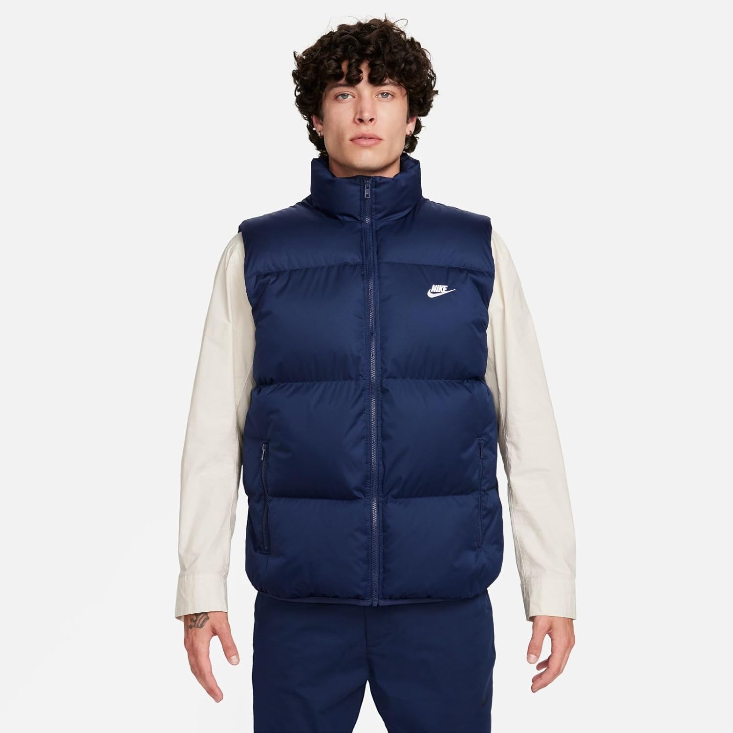 Жилет мужской клубный Nike, Midnight Navy/White
Жилет мужской клубный Nike, Midnight Navy/White