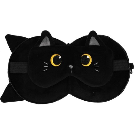 I-TOTAL Подушка с маской для сна Многоразовая подушка с крючком для путешествий Black Cat
I-TOTAL Подушка с маской для сна Многоразовая подушка с крючком для путешествий Black Cat