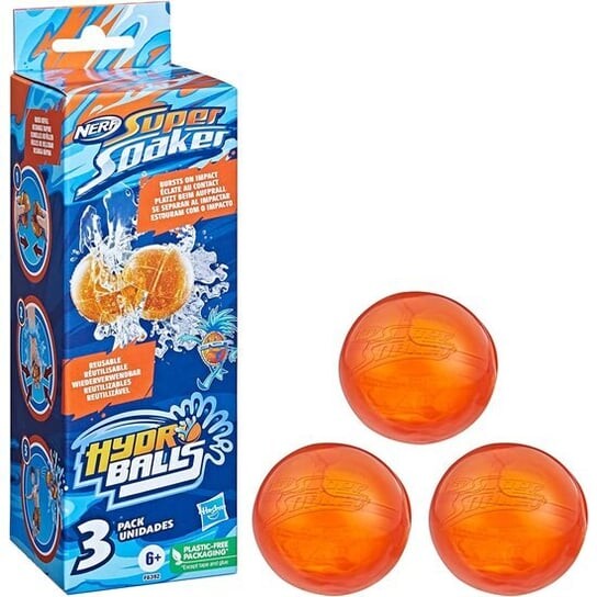 SUPER SOAKER HYDRO BALLS 3 шт. Hasbro
SUPER SOAKER HYDRO BALLS 3 шт. Hasbro