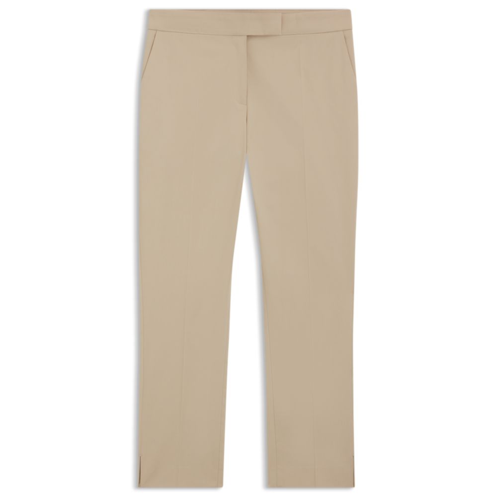 Облегающие брюки из эластичного хлопка BOSS, светло-бежевый
Облегающие брюки из эластичного хлопка BOSS, светло-бежевый