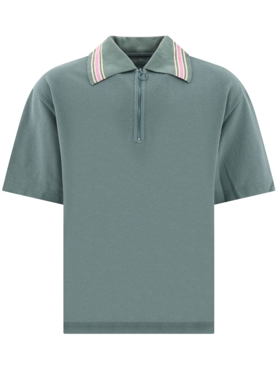 KAPITAL рубашка поло с воротником в полоску, синий 
KAPITAL рубашка поло с воротником в полоску, синий