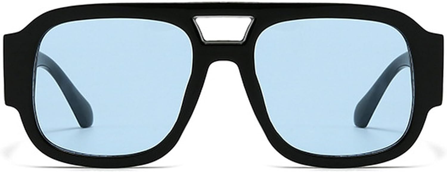 Мужские солнцезащитные очки в стиле ретро с двойной перемычкой, квадратной формы, модные солнцезащитные очки с леопардовым принтом для женщин, панк-очки с градиентным рисунком mincl, C6
Мужские солнцезащитные очки в стиле ретро с двойной перемычкой, квадратной формы, модные солнцезащитные очки с леопардовым принтом для женщин, панк-очки с градиентным рисунком mincl, C6