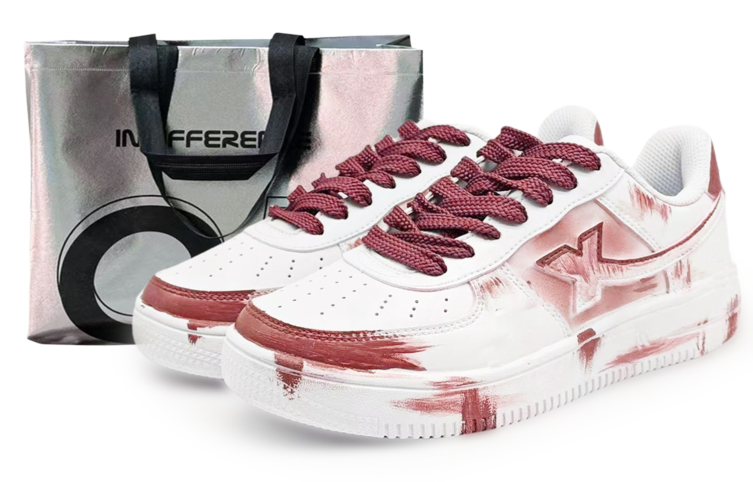 XTEP Кроссовки Air Force One с низким верхом для скейтборда, устойчивые к истиранию, белые, мужские
XTEP Кроссовки Air Force One с низким верхом для скейтборда, устойчивые к истиранию, белые, мужские