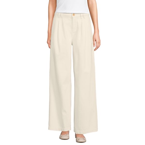 Женские плиссированные расклешенные джинсы Lands' End, бежевый
Женские плиссированные расклешенные джинсы Lands' End, бежевый