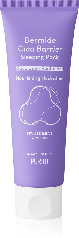 Ночной увлажняющий крем Dermide cica barrier с церамидами Purito, 80 мл
Ночной увлажняющий крем Dermide cica barrier с церамидами Purito, 80 мл