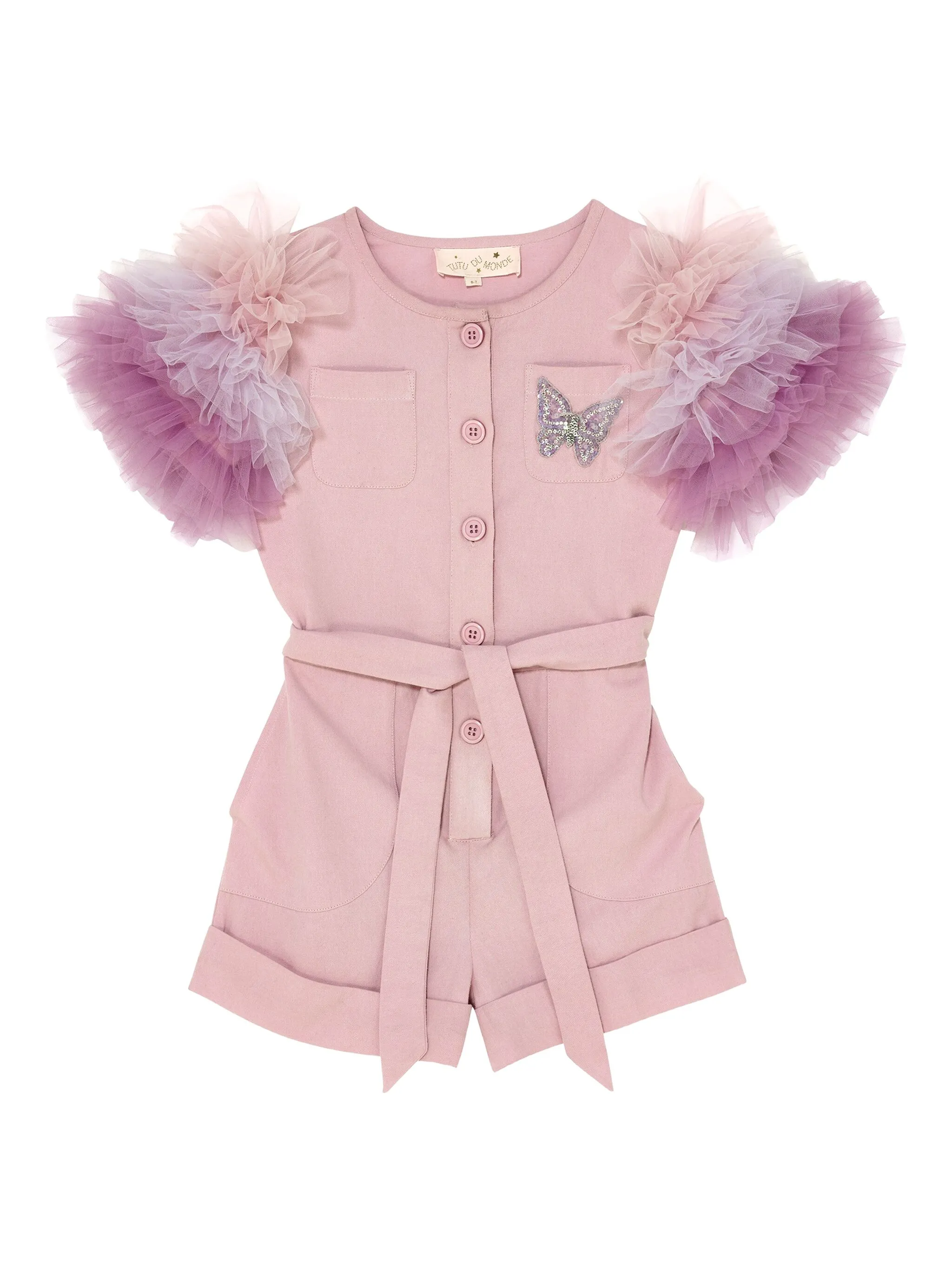 Декорированный ромпер Pretty Papillon Tutu Du Monde, розовый
Декорированный ромпер Pretty Papillon Tutu Du Monde, розовый