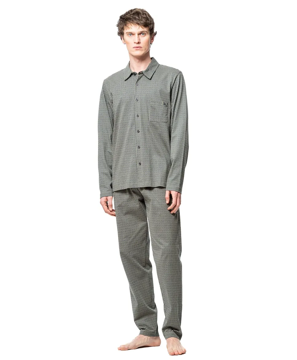 Мужская пижама с открытой рубашкой SOY, хаки
Мужская пижама с открытой рубашкой SOY, хаки